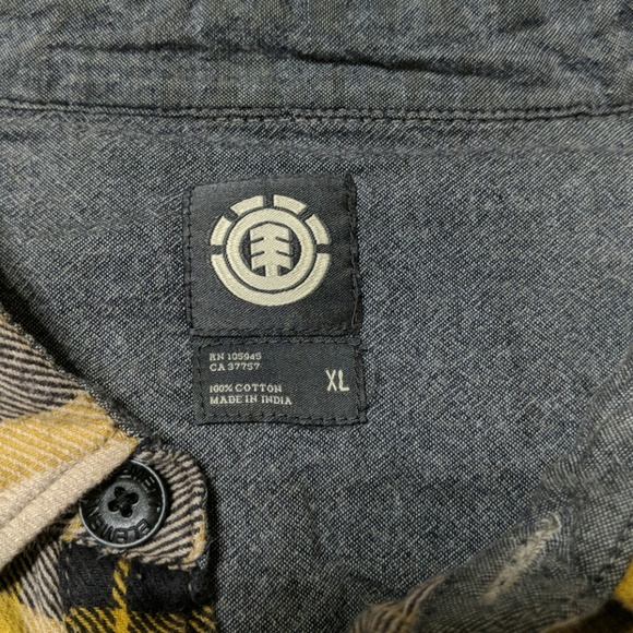Element Flannel Size XL - Picture 2 of 3
